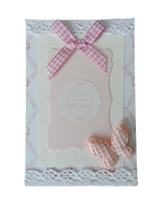 Vintage Baby Girl Greeting Card – Design A by The Vintage Card Boutique