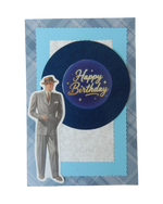 Vintage Men’s Birthday Greeting Card – Design E by The Vintage Card Boutique