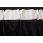 Blockout Curtains 2pcs 137x160cm PINCH PLEAT Blackout High Level Fabric Black - Home & Garden > Curtains > Curtains &