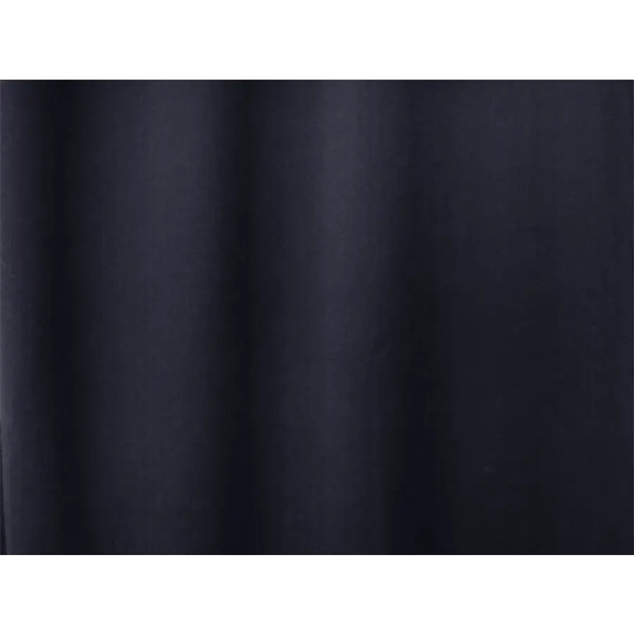 Blockout Curtains 2pcs 137x160cm PINCH PLEAT Blackout High Level Fabric Black - Home & Garden > Curtains > Curtains &