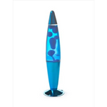 Blue/Blue/Blue Metallic Peace Motion Lamp - Home & Garden > Lighting