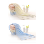 Blue Luxury Soft Cotton Towel Set - 5-Piece Bathroom Towels Absorbent & Quick-Drying Gentle for Sensitive Skin - Home &