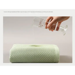Blue Premium 3-Piece Waffle Weave Cotton Towel Set - Lightweight Quick-Dry & Absorbent - Bath Hand Face Cloth - Home &