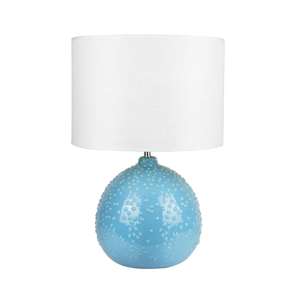 Boden Ceramic Table Lamp - Blue - Home & Garden > Lighting