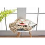Bohemian Cotton Area Rug with Tassels - Geometric Pattern Decorative Floor Mat 60*90cm - Home & Garden > Rugs > Floor