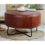 BOLERO LEATHER COFFEE TABLE/OTTOMAN - Furniture > Living Room > Ottomans & Footstools