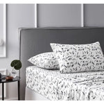 Botanical Cotton Flannelette Sheet Set by Accessorize Single - Home & Garden > Bedding > Bed Sheets