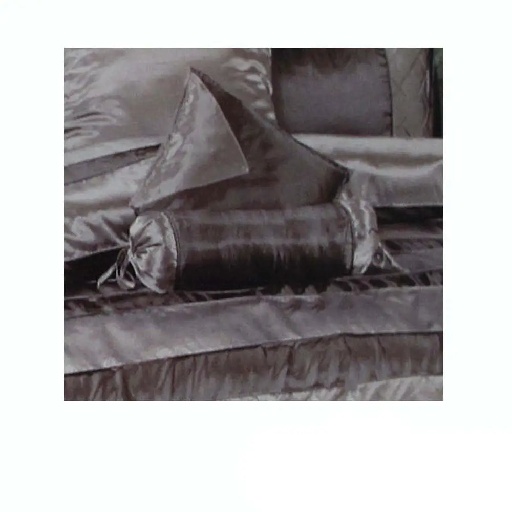 Boudoir Caledonia Black Silver Square Cushion Cover - Home & Garden > Bedding
