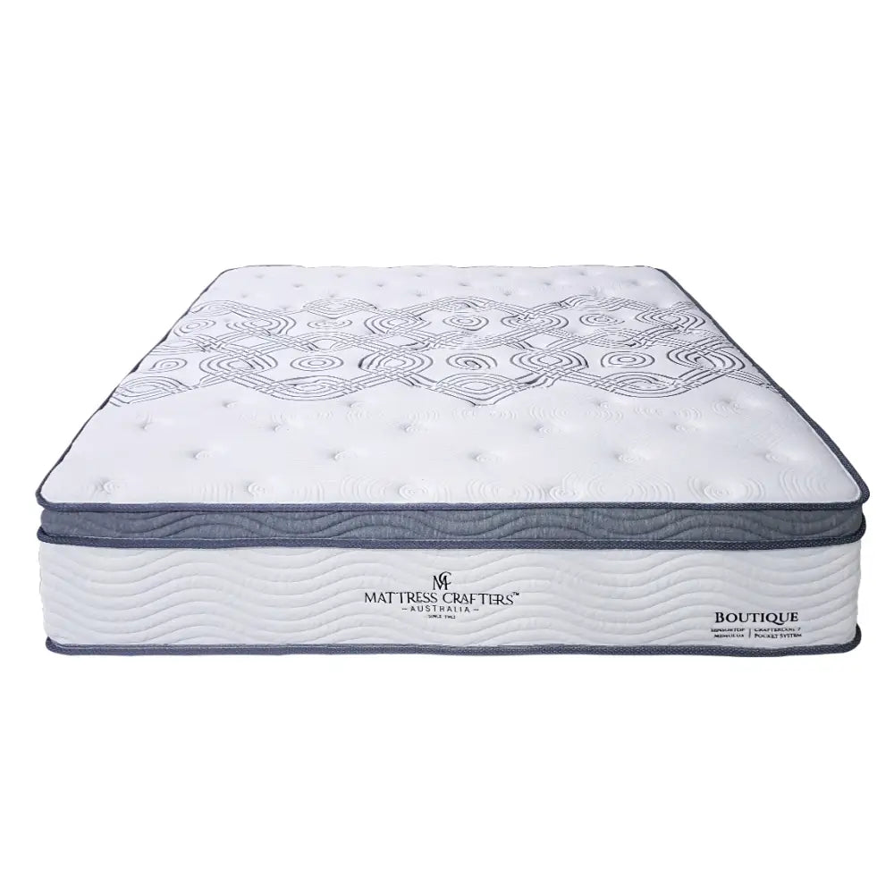 Boutique Single Mattress 7 zone Pocket Spring Memory Foam - Furniture > Mattresses