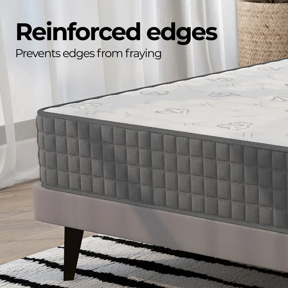 Boxed Comfort Pocket Spring Mattress Single - Furniture > Mattresses