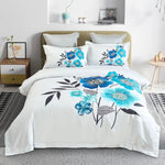 Braithe Floral Quilt Cover Set - King Size - Home & Garden > Bedding
