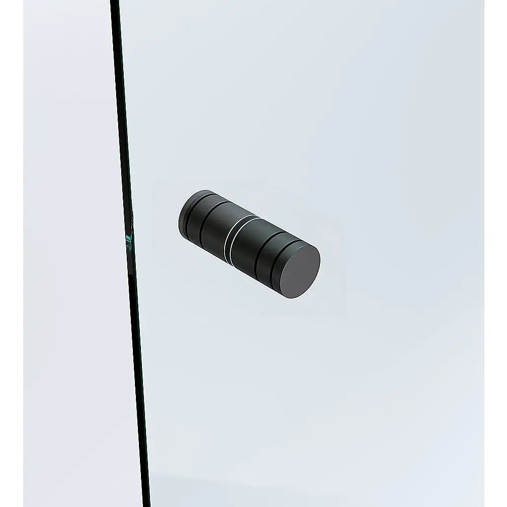 Brass Shower Door Round Knob Handle in Black - Home & Garden > Bathroom Accessories > Shower Accessories
