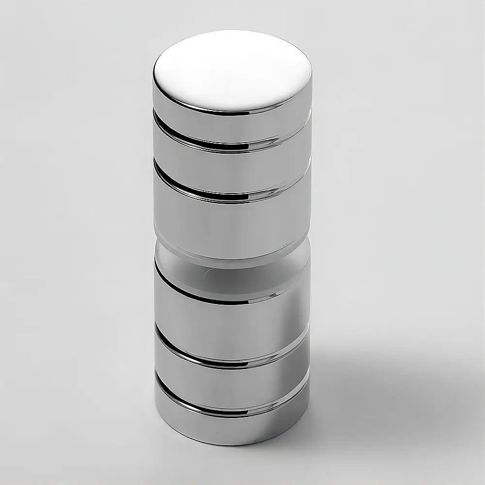 Brass Shower Door Round Knob Handle in Chrome - Home & Garden > Bathroom Accessories > Shower Accessories