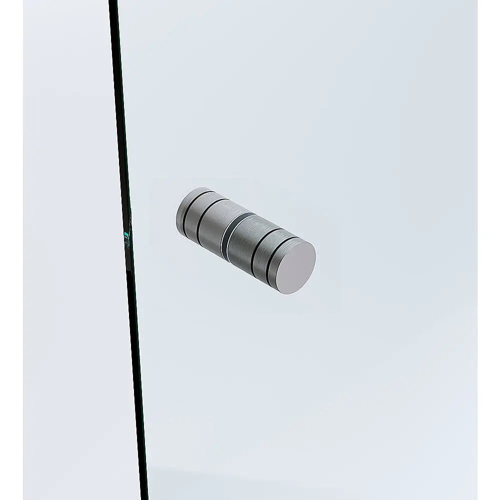 Brass Shower Door Round Knob Handle in Gunmetal - Home & Garden > Bathroom Accessories > Shower Accessories
