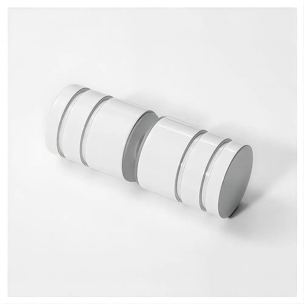 Brass Shower Door Round Knob Handle in White - Home & Garden > Bathroom Accessories > Shower Accessories