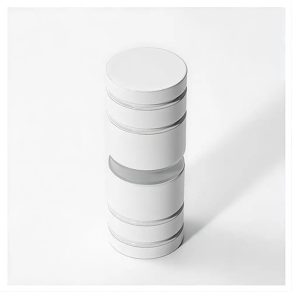 Brass Shower Door Round Knob Handle in White - Home & Garden > Bathroom Accessories > Shower Accessories