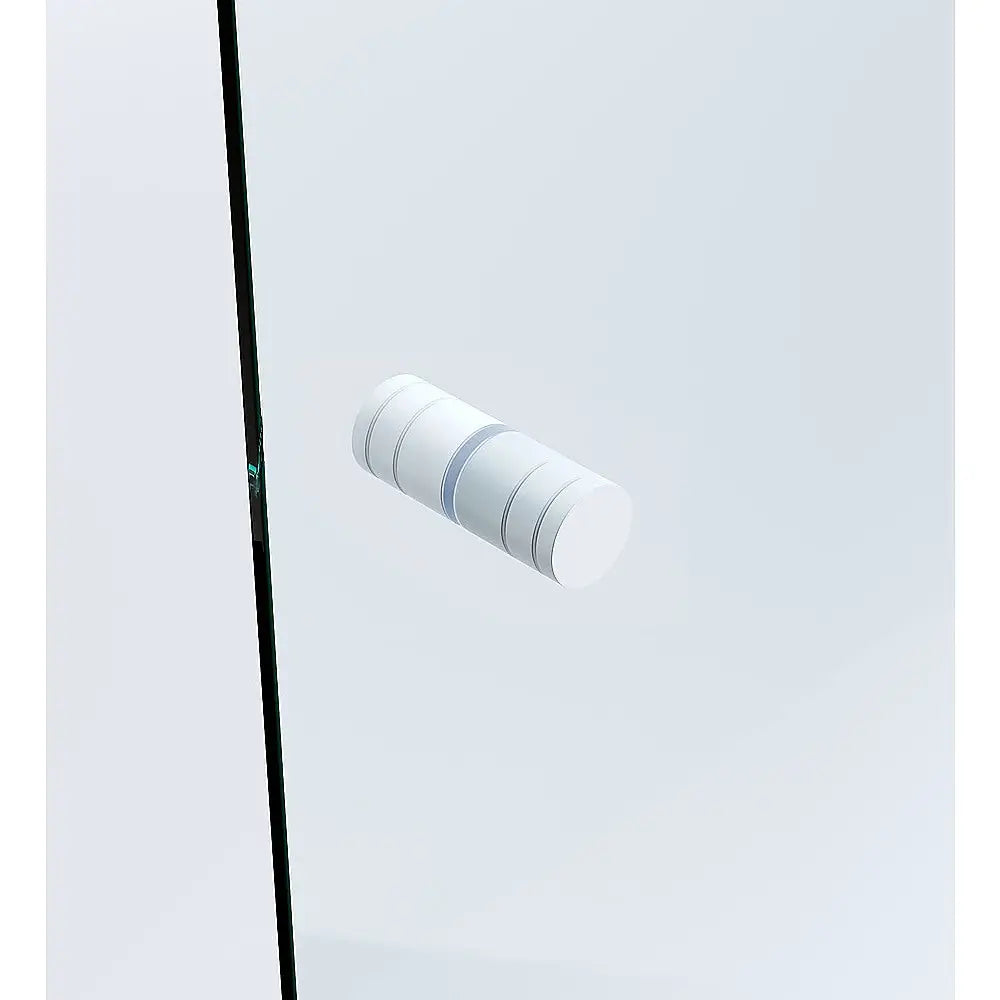 Brass Shower Door Round Knob Handle in White - Home & Garden > Bathroom Accessories > Shower Accessories