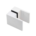 Brass Shower Door Square double pull Handle in White - Home & Garden > Bathroom Accessories > Shower Accessories