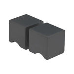 Brass Shower Door Square knob Handle in Black - Home & Garden > Bathroom Accessories > Shower Accessories
