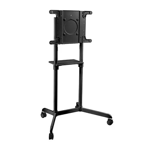 BRATECK Rotating Mobile Stand for Interactive Display Fit 37’-70’ Up to 70Kg - Black VESA