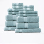 Brentwood 650 GSM Low Twist 14 Piece Gray Mist Bath Sheet by Renee Taylor - Home & Garden > Bathroom Accessories > Bath