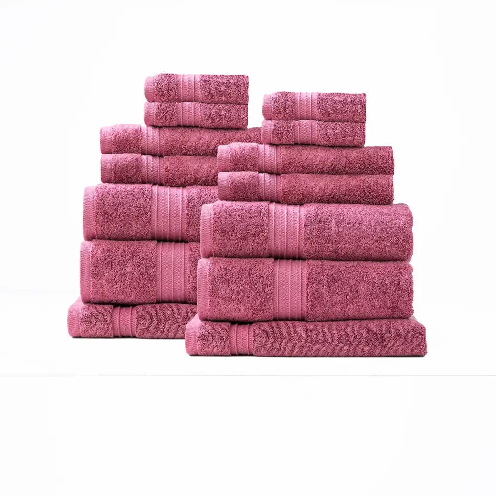 Brentwood 650 GSM Low Twist 14 Piece Rosebud Bath Sheet by Renee Taylor - Home & Garden > Bathroom Accessories > Bath