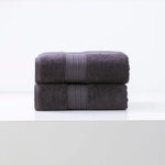 Brentwood 650 GSM Low Twist 2 Pack Carbon Bath Sheet by Renee Taylor - Home & Garden > Bathroom Accessories > Bath Mats