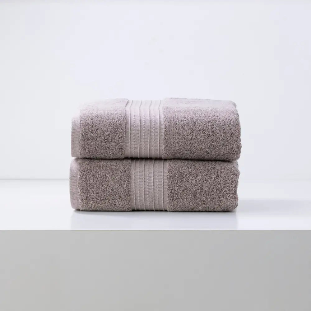 Brentwood 650 GSM Low Twist 2 Pack Whisper Bath Sheet by Renee Taylor - Home & Garden > Bathroom Accessories > Bath