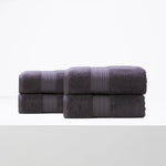 Brentwood 650 GSM Low Twist 4 Pack Carbon Bath Sheet by Renee Taylor - Home & Garden > Bathroom Accessories > Bath Mats
