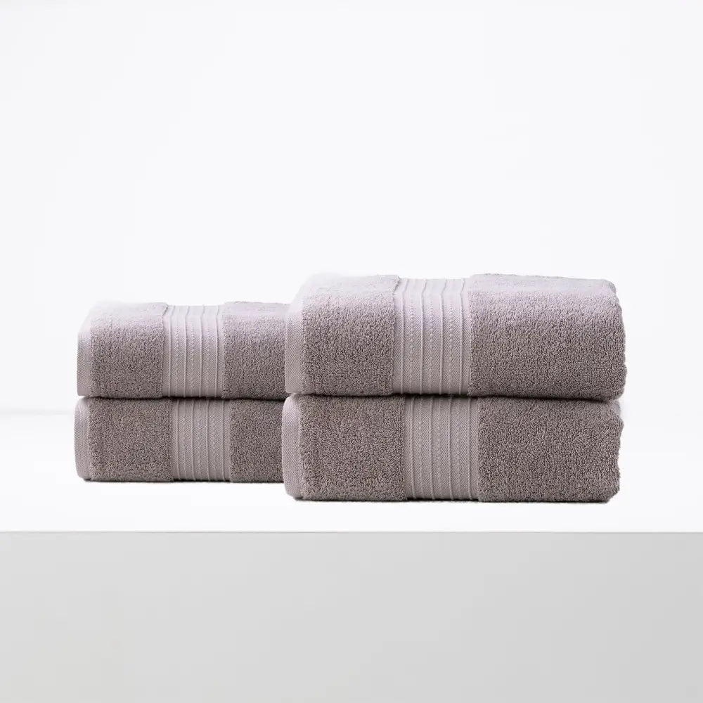Brentwood 650 GSM Low Twist 4 Pack Whisper Bath Sheet by Renee Taylor - Home & Garden > Bathroom Accessories > Bath