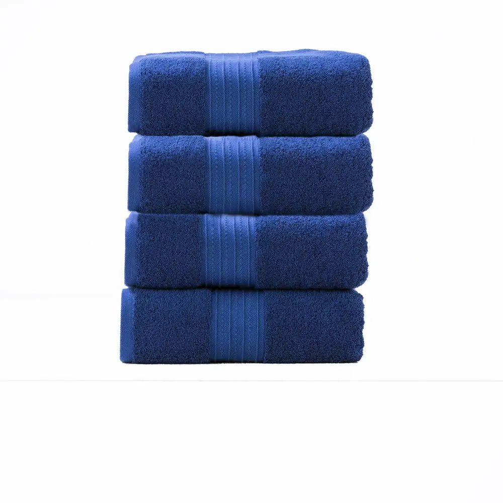Brentwood 650 GSM Low Twist 4 Piece Bath Royal Towel by Renee Taylor - Home & Garden > Bathroom Accessories > Bath