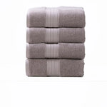 Brentwood 650 GSM Low Twist 4 Piece Whisper Bath Towel by Renee Taylor - Home & Garden > Bathroom Accessories > Bath