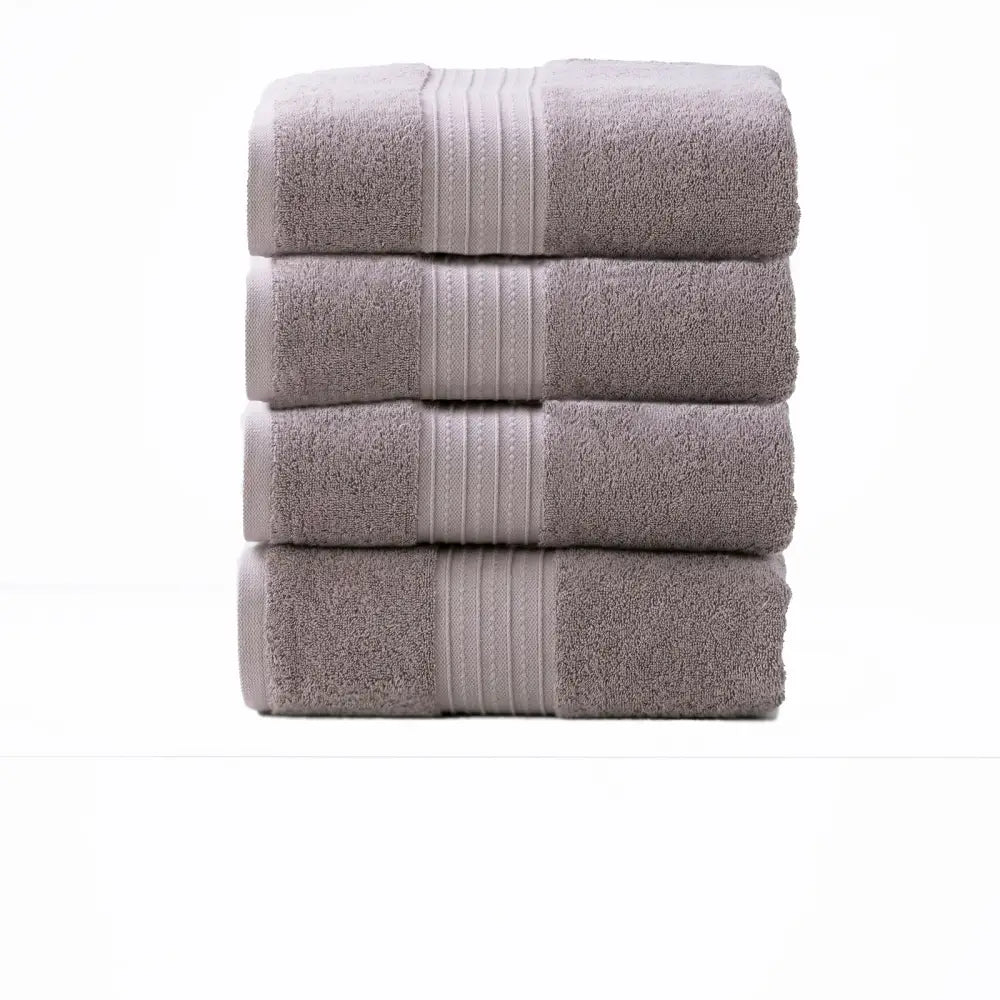 Brentwood 650 GSM Low Twist 4 Piece Whisper Bath Towel by Renee Taylor - Home & Garden > Bathroom Accessories > Bath