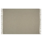 Brighton Throw - 100% NZ Wool - Beige - Home & Garden > Decor