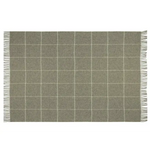 Brighton Throw - 100% NZ Wool - Beige Striped - Home & Garden > Decor