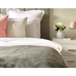 Brighton Throw - 100% NZ Wool - Grey - Home & Garden > Decor