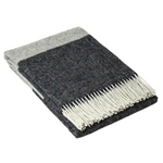 Brighton Throw - 100% NZ Wool - Monochrome - Home & Garden > Decor