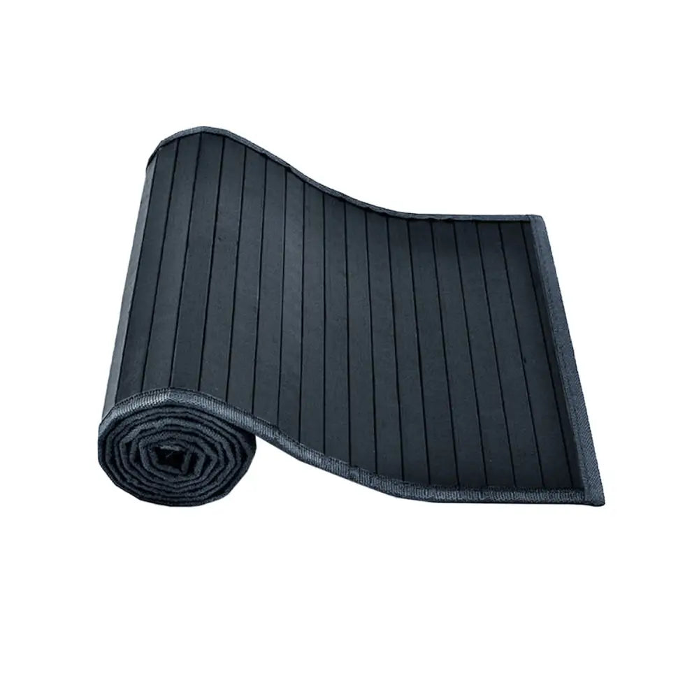 Broad Slat Bamboo Table Runner 140 x 33cm Dark Grey - Home & Garden > Kitchenware