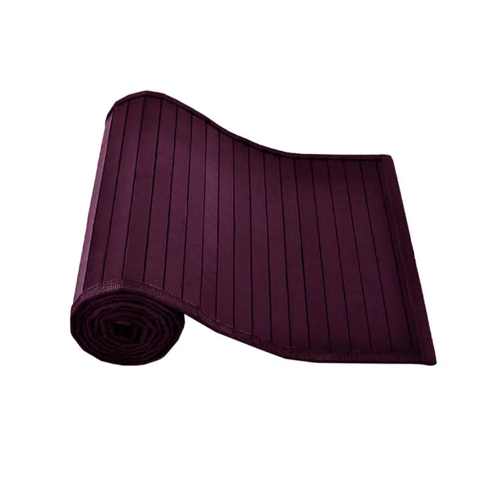 Broad Slat Bamboo Table Runner 140 x 33cm Purple - Home & Garden > Kitchenware