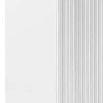 Buffet Ceramic Table Top MDF Cabinet Storage Stainless Steel In White - Furniture > Dining > Buffets & Sideboards