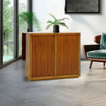 Buffet MDF Brown Colour Two Doors Sideboard Storage Cabinet - Furniture > Dining > Buffets & Sideboards
