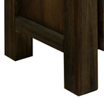 Buffet Sideboard in Chocolate Colour Constructed with Solid Acacia Wooden Frame Storage with Drawers - Furniture >