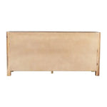 Buffet Sideboard in Oak Colour Constructed with Solid Acacia Wooden Frame Storage with Drawers - Furniture > Dining