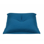 Button Petrol Blue Green Pre Filled Cushion or Chair Pad 40x40cm - Home & Garden > Decor