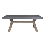 Byron 4pc Rattan Outdoor Sofa Set 2 Seater Wicker Lounge Grey Coffee Table - Furniture > Outdoor
