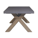 Byron Outdoor PolyCement Top Coffee Table Grey - Furniture > Outdoor