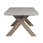 Byron Outdoor PolyCement Top Coffee Table White - Furniture > Outdoor