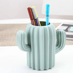 Cactus-shaped Vase Creative Desktop Pen Holder for Home Decor - Pink - Home & Garden > Decor > Vases & Table Decor