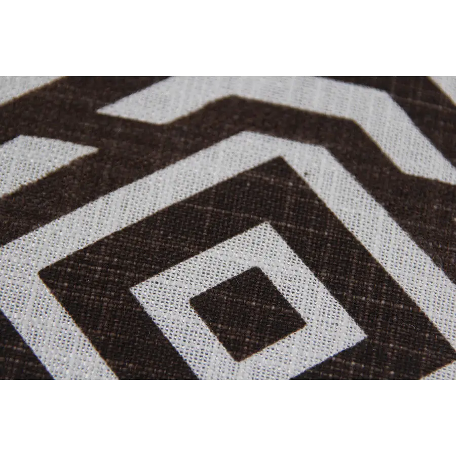 Cafe Lounge Couch Ramie Cotton Fabric Accent Dining Relax Chair Pub Seating Brown New - Furniture > Dining > Kitchen &