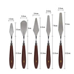 Cake Cream Spatula 5 Pcs/Set Stainless Steel Frosting Spatula Baking Pastry Tools - Home & Garden > Kitchenware
